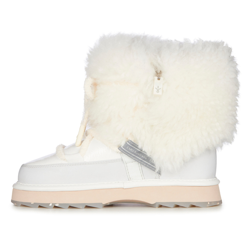 Shoes EMU Australia boots for women Blurred Glossy Coconut white