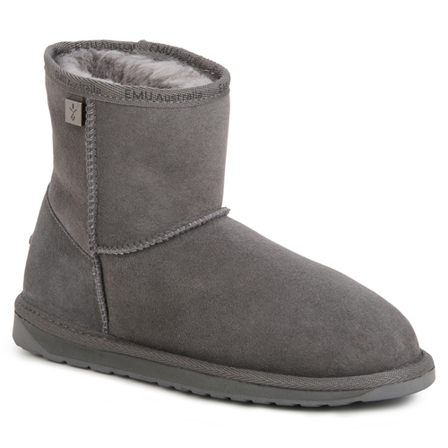 Shoes EMU Australia boots for women Stinger Slim Mini Charcoal gray