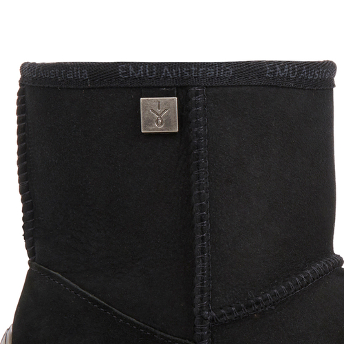 Shoes EMU Australia women's boots Platinum Stinger Slim Mini Black black