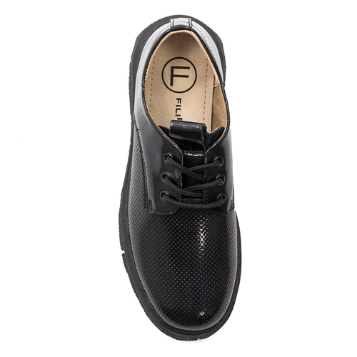 Shoes Loafers Filippo black leather