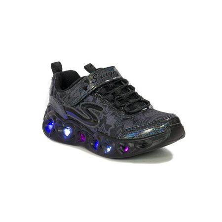 Skechers 20180L/BBK Heart Lights Black Sneakers