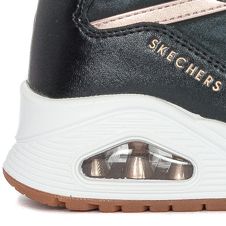 Skechers 310518L BKRG Uno-Cozy On Air Black/Rose Gold Boots