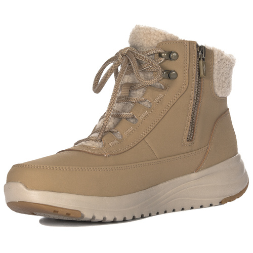 Skechers Women's Go Walk Chestnut Boots