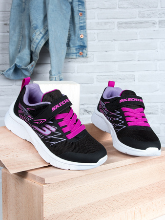 Skechers girls shoes Summits-Worth Wild Black/Neon Pink