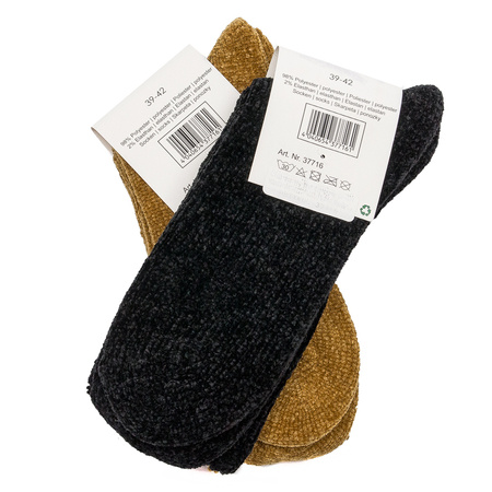 Socks SOXX CHENILLE 37716 Mustard / Black 2-Pack