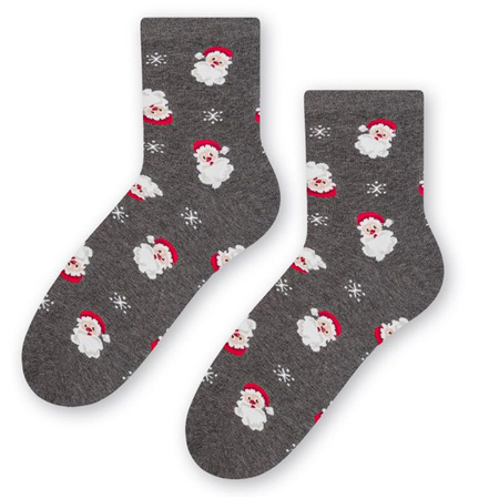 Steven 136 Special Edition Graphite / Santa Claus socks