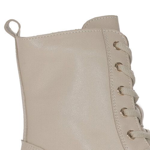 T.Sokolski Beige Leather Women's Boots