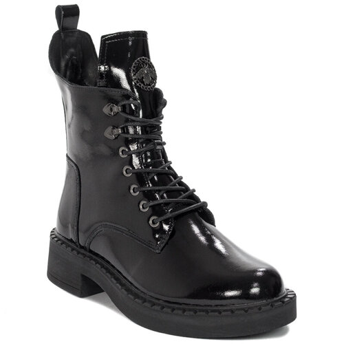 T.Sokolski Black Lacquered Women's Boots