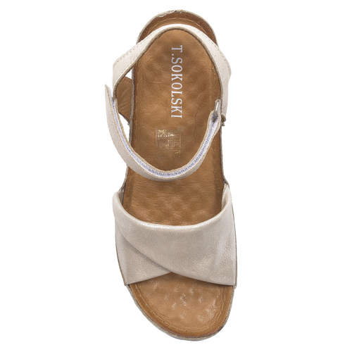 T.Sokolski Gold Women's Sandals