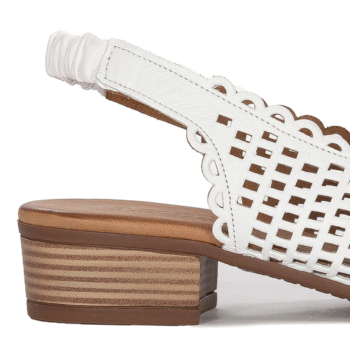 T.Sokolski White Women's Sandals