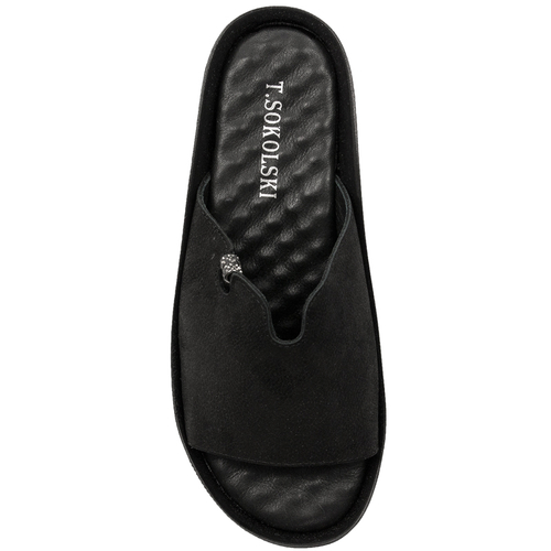 T.Sokolski Women's Black Slides