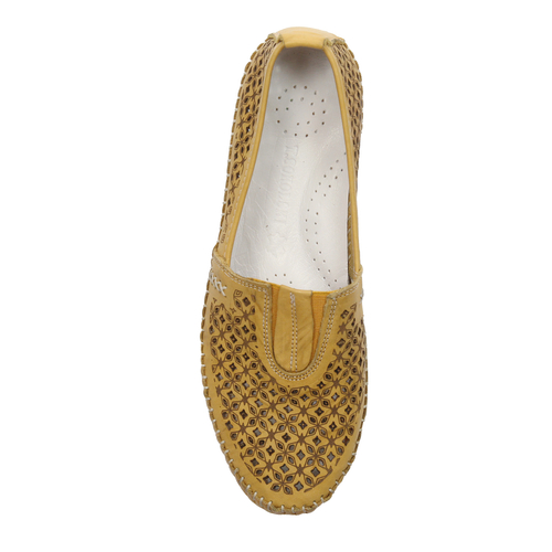 T.Sokolski Women's Yellow Flat Shoes