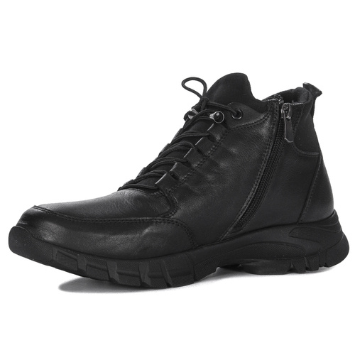 T.Sokolski women's Black leather boots