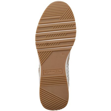 Tamaris 1-1-23702-26 928 WHT/LT GOLD Comb Sneakers