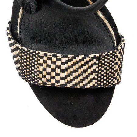 Tamaris 1-1-28326-24 098 Black Comb Sandals
