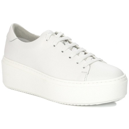 Tamaris 1-23773-28 117 White Leather Sneakers