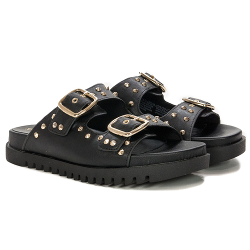 Tamaris 27225-28 048 Black/Gold Slides