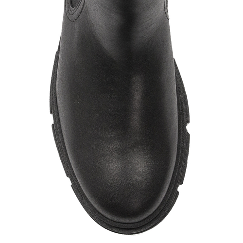 Tamaris Black Leather Boots