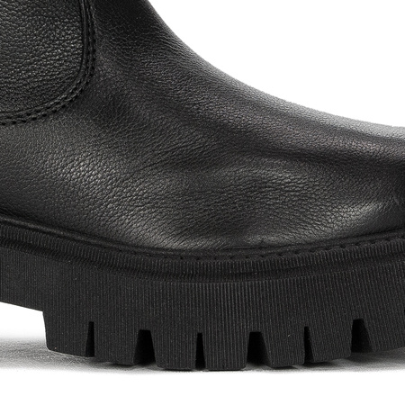 Tamaris Black Leather Boots