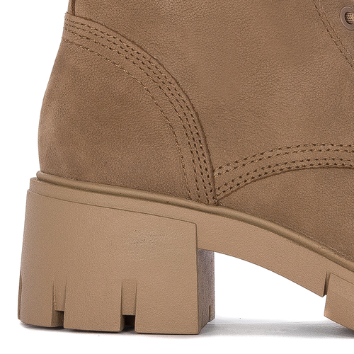 Tamaris Camel Leather Boots