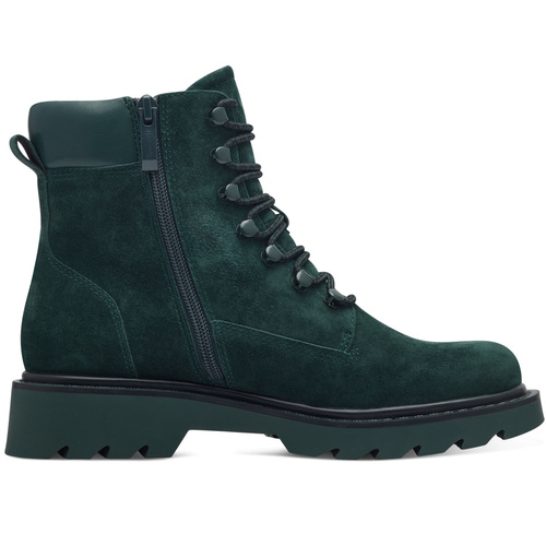 Tamaris Green Leather women's Boots