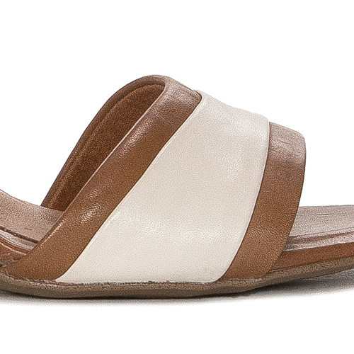 Tamaris Muscat/Wht Lea Women's Sandals