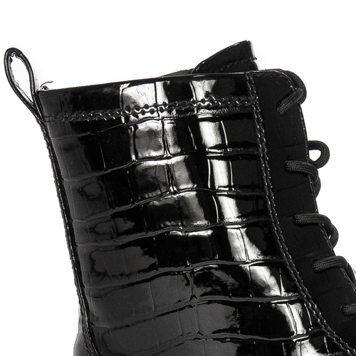 Tamaris Women's Black Patent Boots