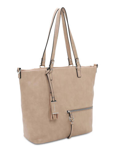 Tamaris Women's Nele Taupe Shopper Bag