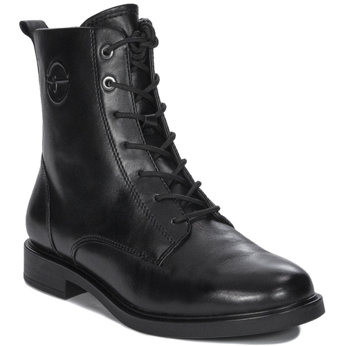 Tamaris women's Black Leather Boots