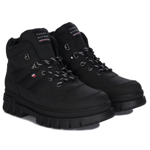 Tommy Hilfiger Black Boots