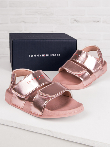 Tommy Hilfiger Kid's Sandals Gold Pink