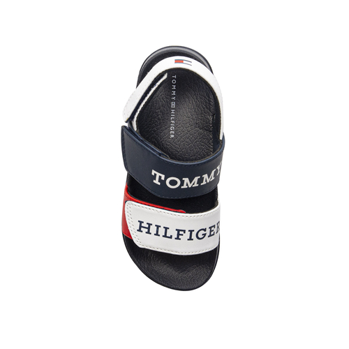 Tommy Hilfiger Kid's Sandals White Blue Red