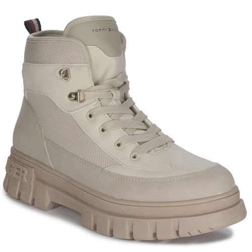 Tommy Hilfiger Women's Beige Off White Boots