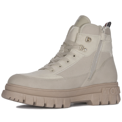 Tommy Hilfiger Women's Beige Off White Boots