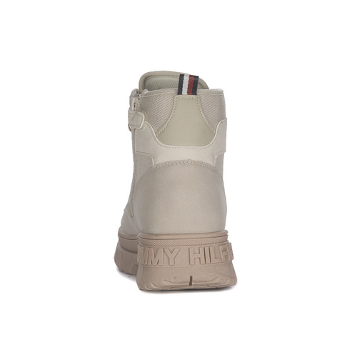 Tommy Hilfiger Women's Beige Off White Boots