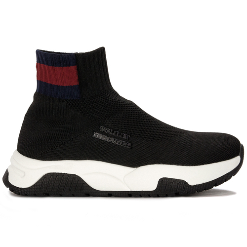 Tommy Hilfiger Women's Black High Sneakers