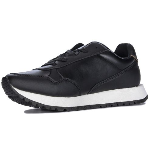 Tommy Hilfiger Women's Black Platinum Sneakers