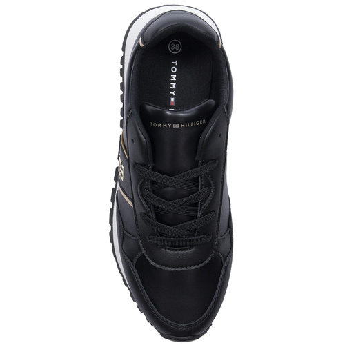 Tommy Hilfiger Women's Black Platinum Sneakers