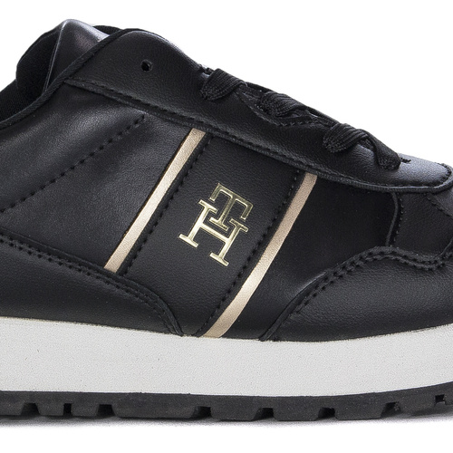 Tommy Hilfiger Women's Black Platinum Sneakers