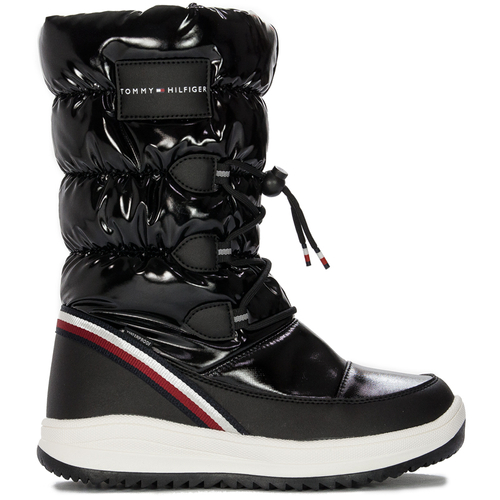 Tommy Hilfiger Women's Black Snow Boots