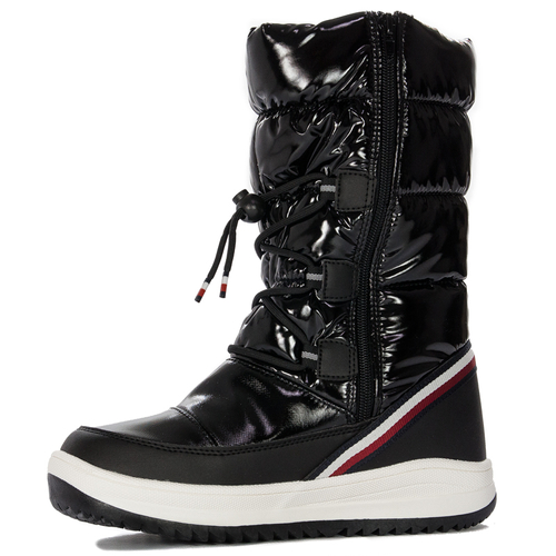 Tommy Hilfiger Women's Black Snow Boots