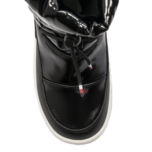 Tommy Hilfiger Women's Black Snow Boots