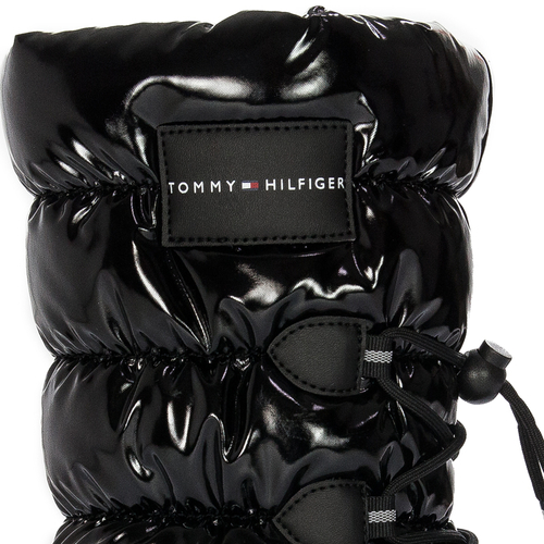 Tommy Hilfiger Women's Black Snow Boots