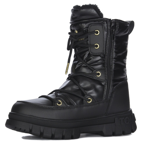 Tommy Hilfiger Women's Black Snow Boots