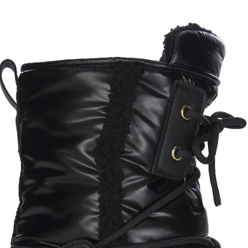 Tommy Hilfiger Women's Black Snow Boots