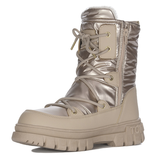 Tommy Hilfiger Women's Bronze Snow Boots