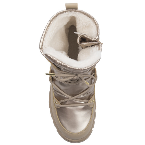 Tommy Hilfiger Women's Bronze Snow Boots