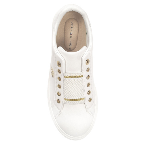 Tommy Hilfiger Women's Half Shoes White