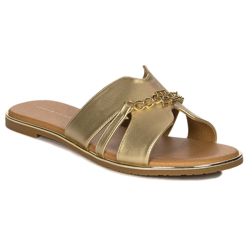 Tommy Hilfiger Women's Slide Platinum