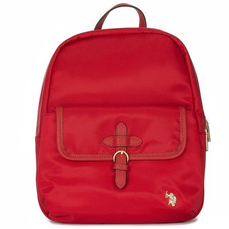 U.S. POLO ASSN. Houston S Backpack Bag BIUHU4924WIP400 Red Bag Pack